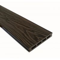 Террасная доска Смарт 3D Пустотелая с пазом Венге Соренто Террасная доска Смарт 3D Пустотелая с пазом Венге Соренто