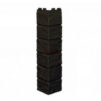 Угол наружный к Фасадным Панелям Vilo Brick Dark-Brown