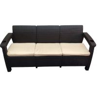 Трёхместный диван Sofa 3 Seat Венге Трёхместный диван Sofa 3 Seat Венге