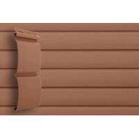 Виниловый сайдинг премиум D4.8 Блокхаус - Темно бежевый